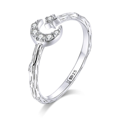 925 Sterling Silver Custom Ring with Pavé Setting CZ by Bids.com