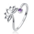 925 Sterling Silver Oxidized Pavé Setting CZ Ring for Women  DestGlow