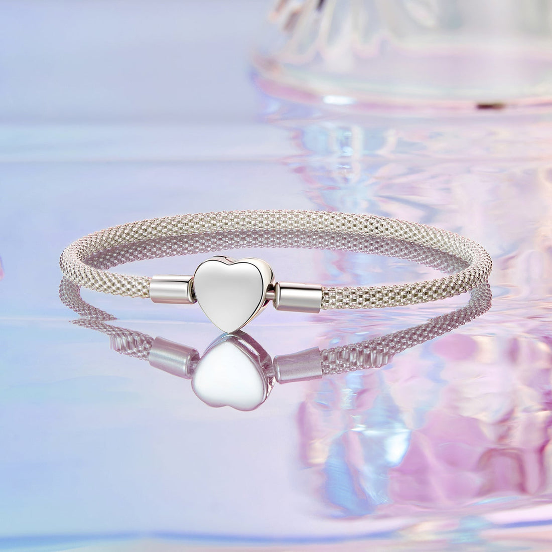 925 Sterling Silver Bracelet 17.0cm Inner Diameter for Women  DestGlow