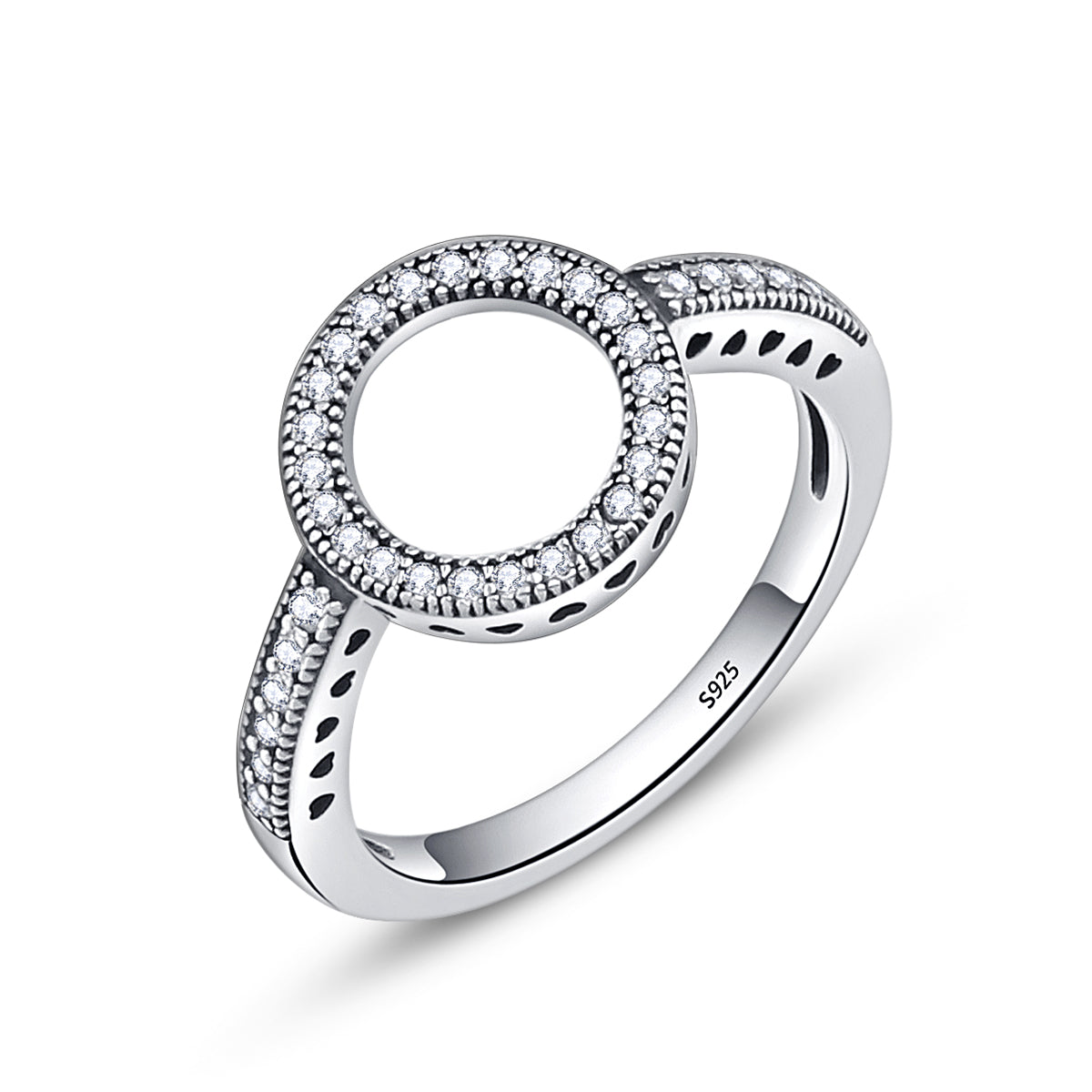 925 Sterling Silver Size 6.0 Ring for Women  DestGlow