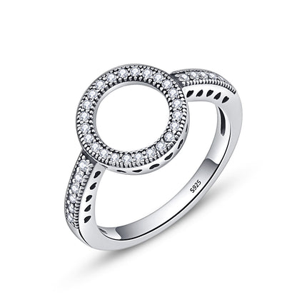 925 Sterling Silver Size 6.0 Ring for Women  DestGlow