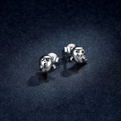 925 Sterling Silver Oxidized Silver Earrings  DestGlow