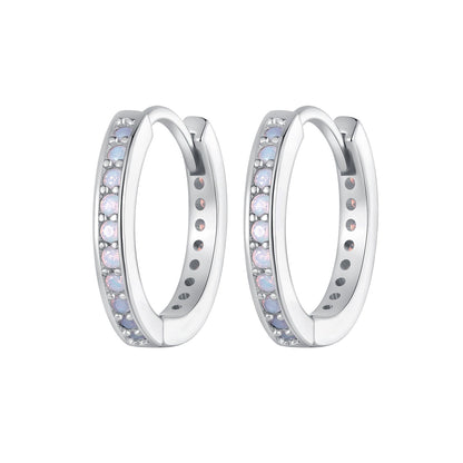 925 Sterling Silver Opal Earrings for Women  DestGlow