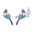 925 Sterling Silver Enamel Pavé CZ Earrings for Women  DestGlow