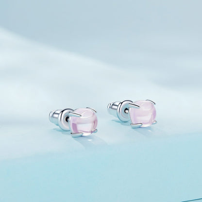 925 Sterling Silver Opal Earrings for Women  DestGlow