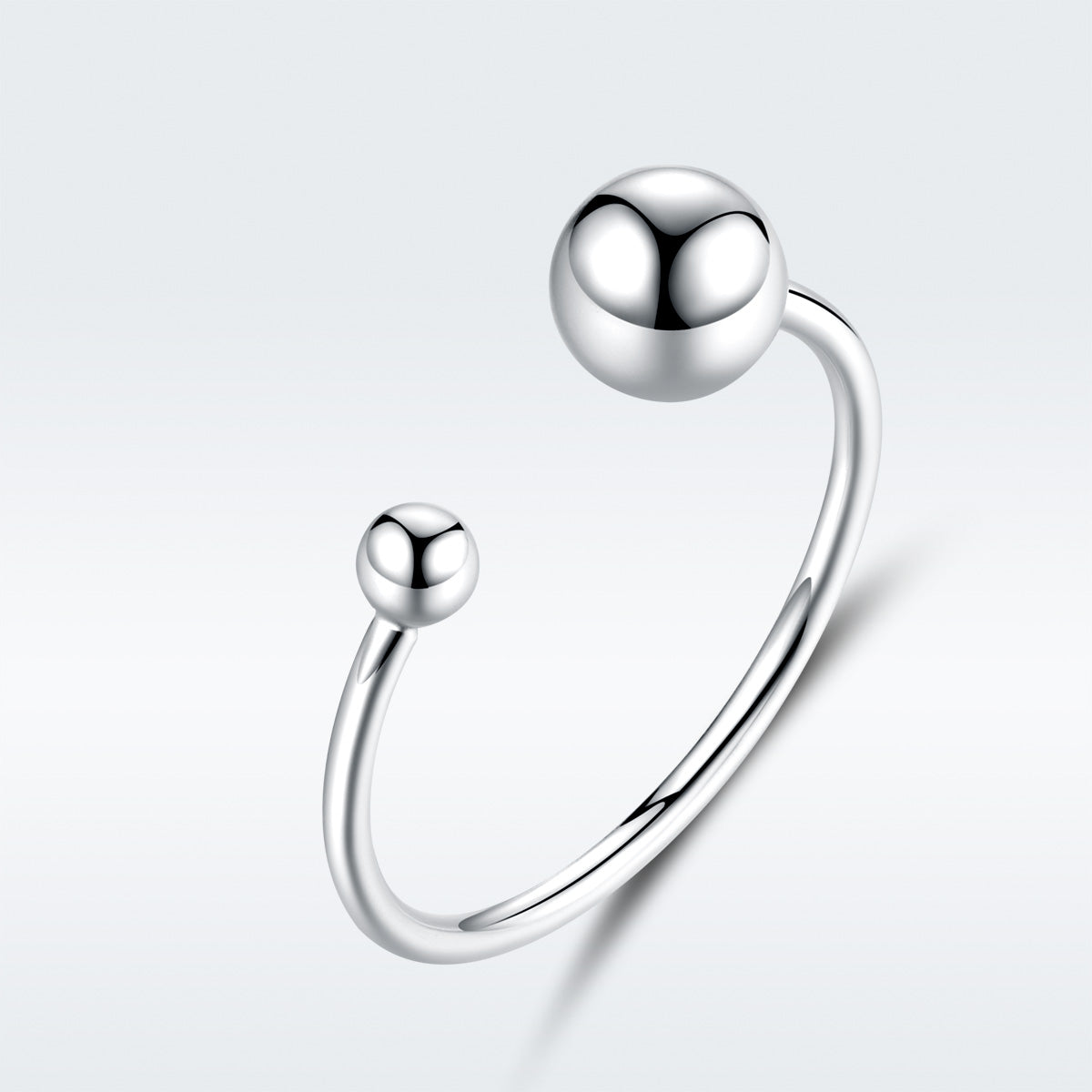 S925 Sterling Silver Plated Platinum Ring  DestGlow