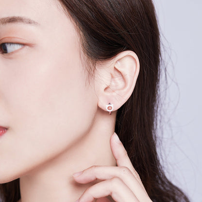 925 Sterling Silver CZ Earrings for Women  DestGlow