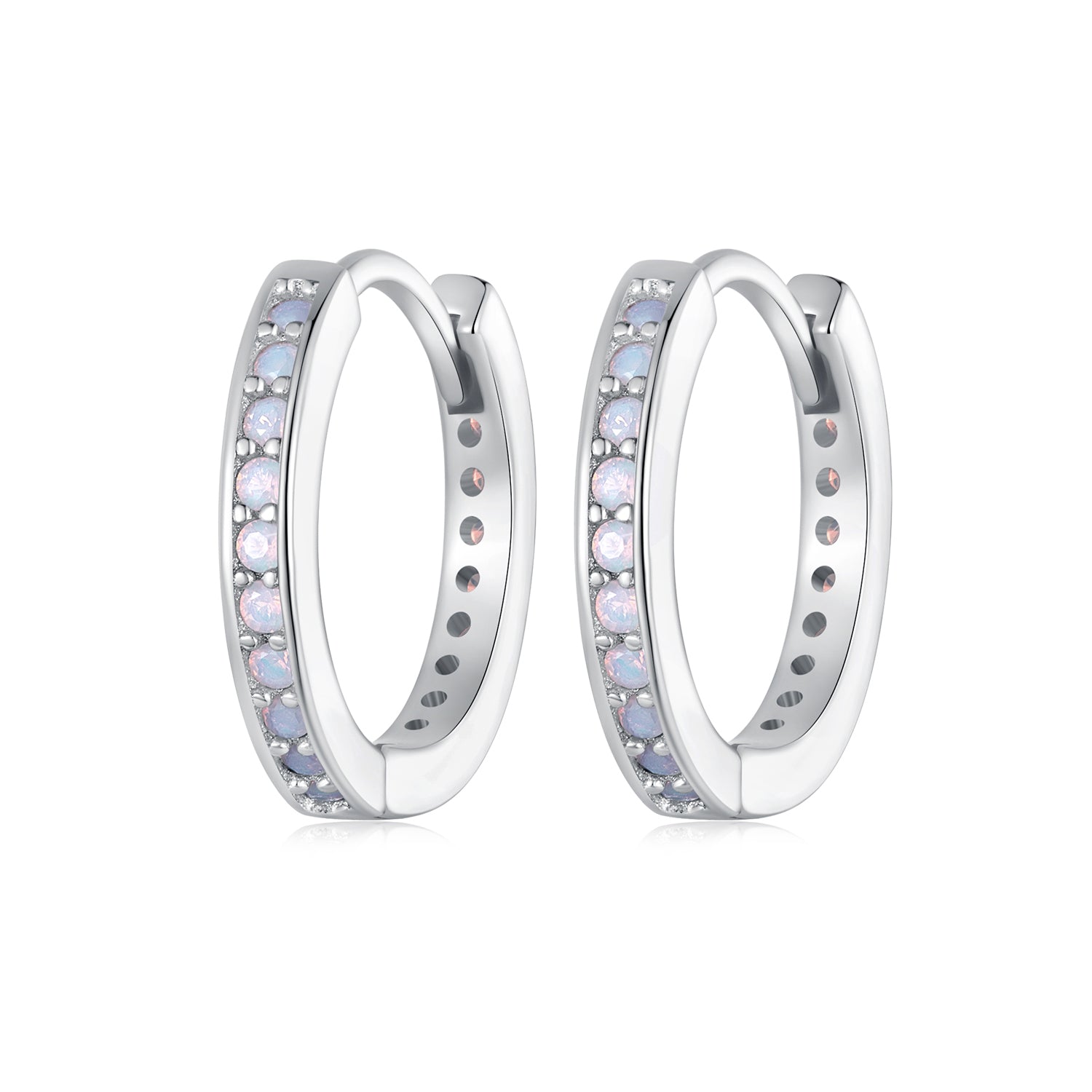 925 Sterling Silver Opal Earrings for Women  DestGlow
