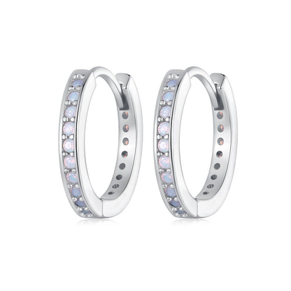 925 Sterling Silver Opal Earrings for Women  DestGlow