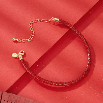 925 Sterling Silver &amp; Gold Plated Adjustable 15+6cm Bracelet for Women
