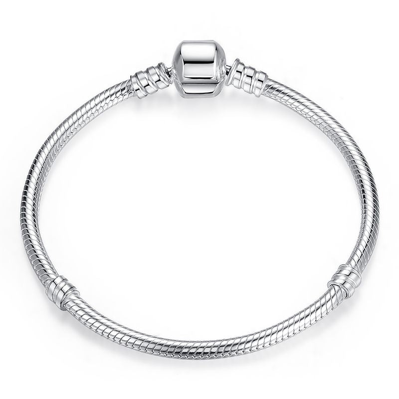 925 Sterling Silver 17cm Bracelet for Women  DestGlow