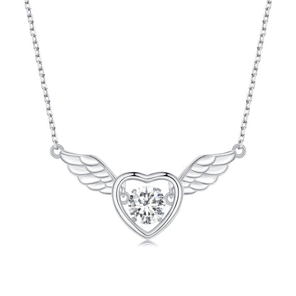 925 Sterling Silver Adjustable Necklace with Zircon and CZ for Women  DestGlow