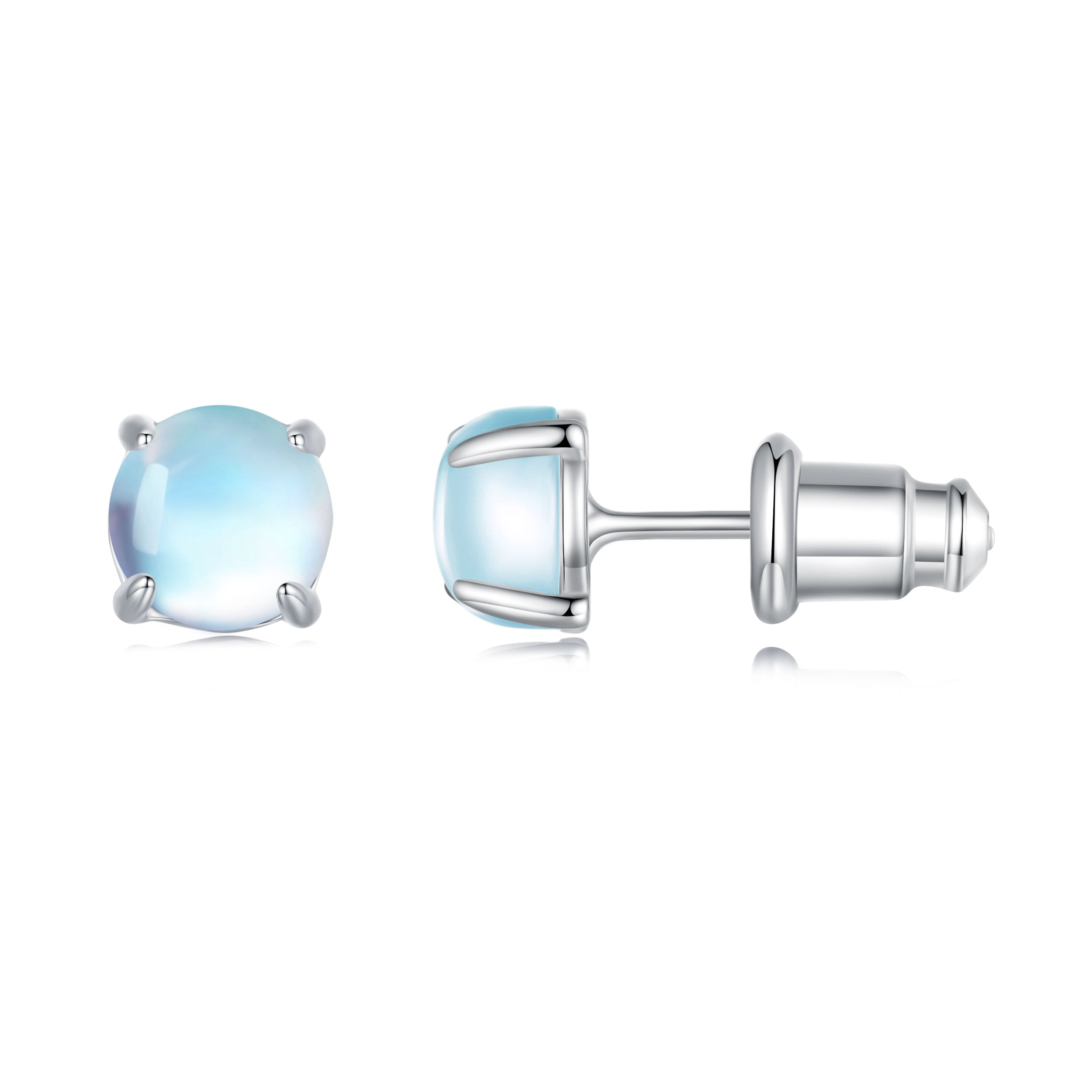 925 Sterling Silver Opal Earrings for Women  DestGlow
