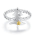 925 Sterling Silver Gold Plated Rings for Women  DestGlow