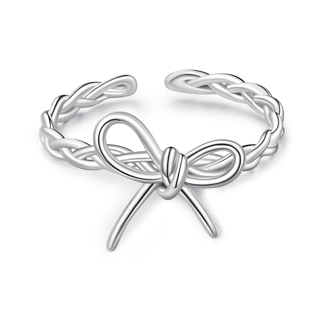 925 Sterling Silver Plated White Gold Minimalist Pendant Necklace for Women  DestGlow