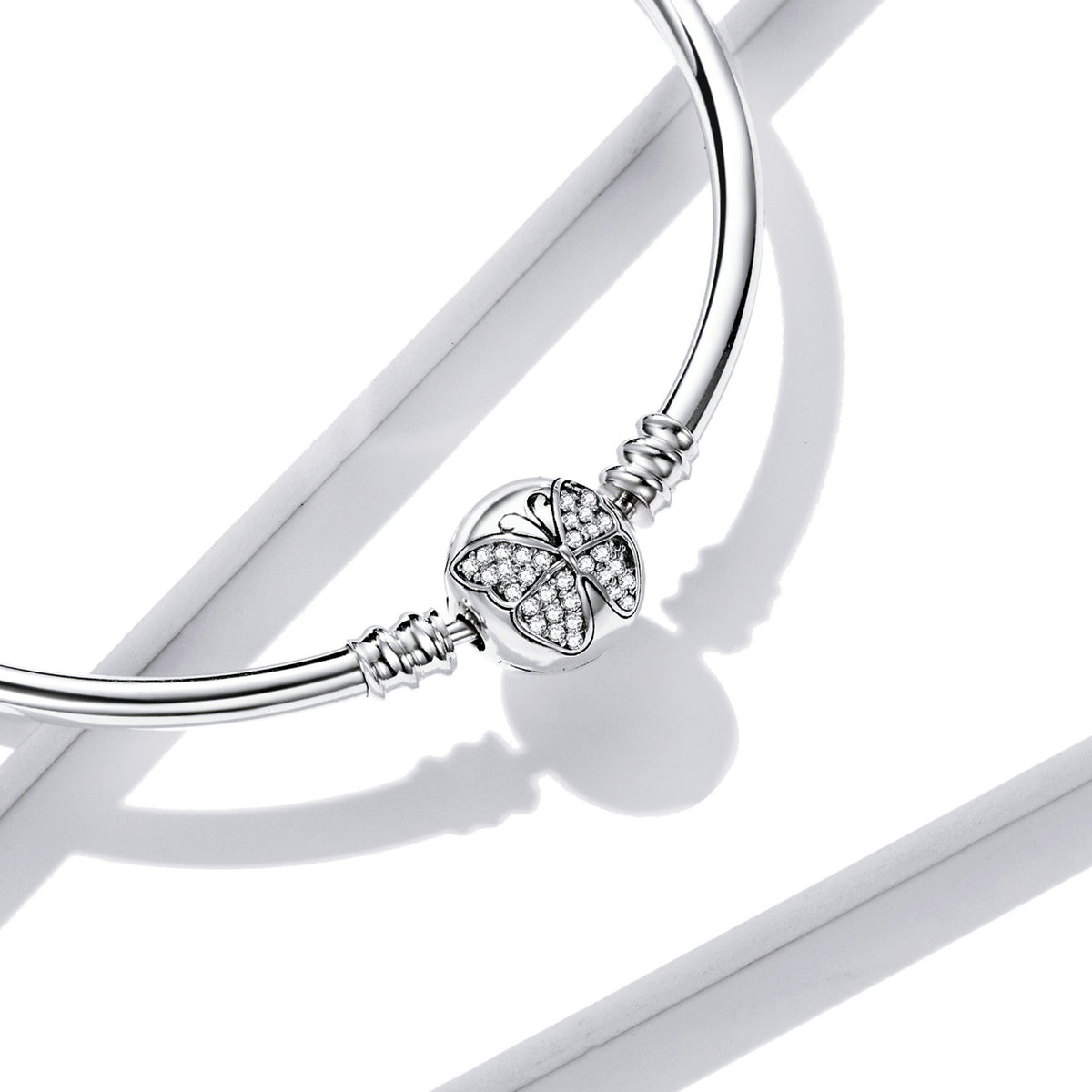 925 Sterling Silver 17.0 cm Oxidized CZ Bracelet for Women  DestGlow