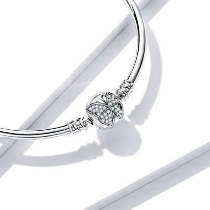 925 Sterling Silver 17.0 cm Oxidized CZ Bracelet for Women  DestGlow