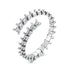 925 Sterling Silver Oxidized Silver Width 0.22-0.37cm Rings  DestGlow