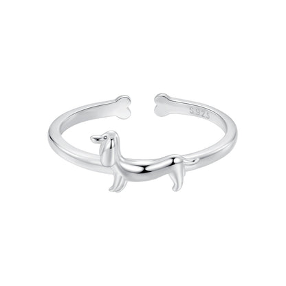 925 Sterling Silver Oxidized Silver 1.6mm Ring for Women  DestGlow