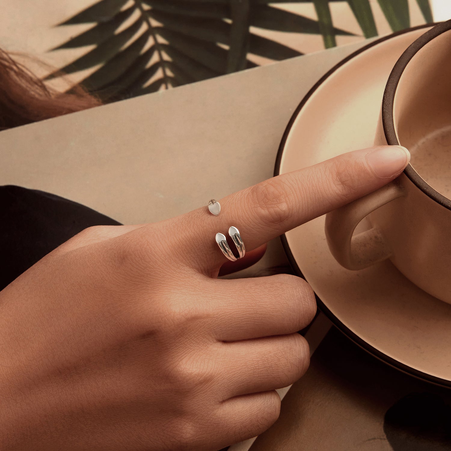 925 Sterling Silver Oxidized 0.15-0.8cm Ring  DestGlow
