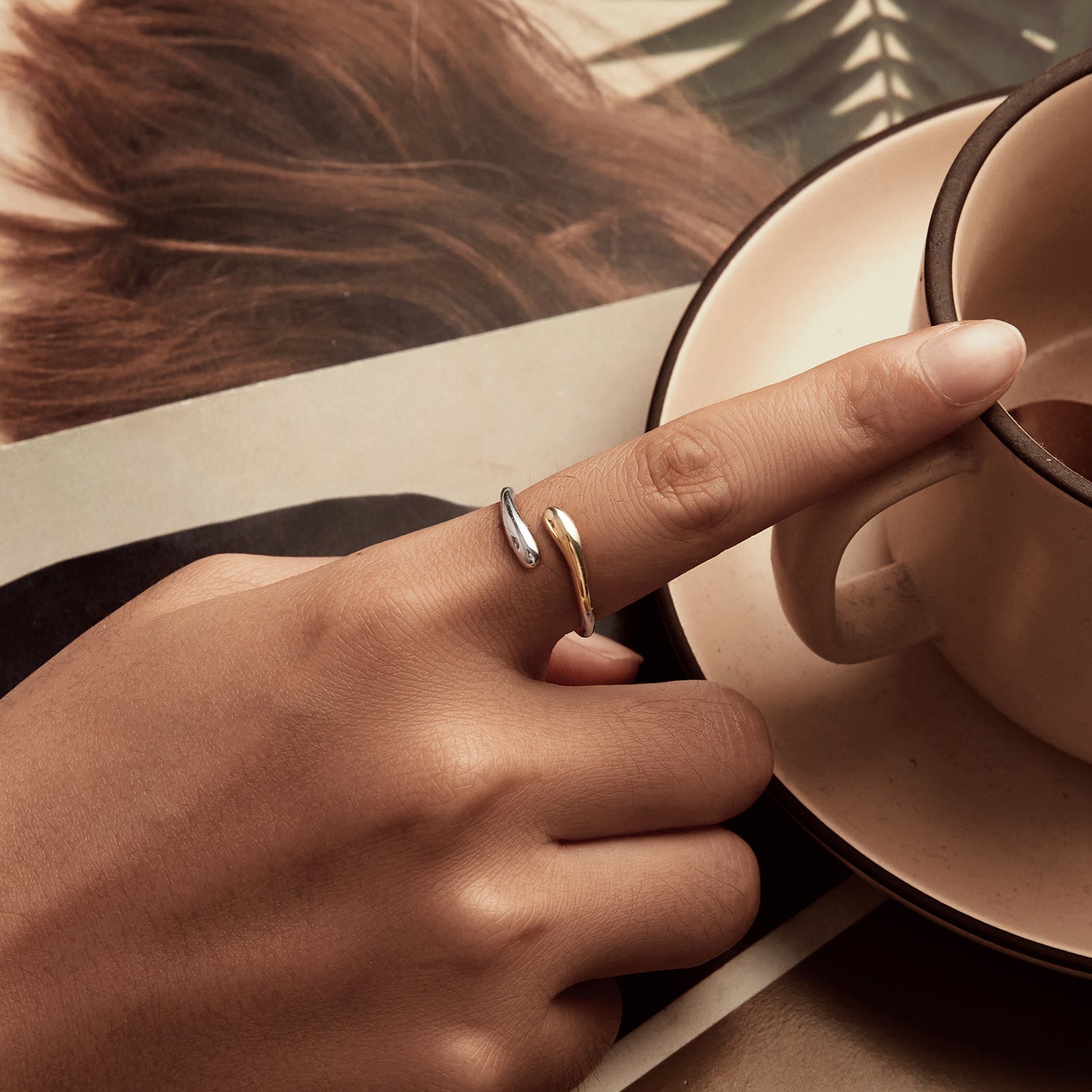 925 Sterling Silver &amp; Plated Gold &amp; Plated White Gold Rings  DestGlow