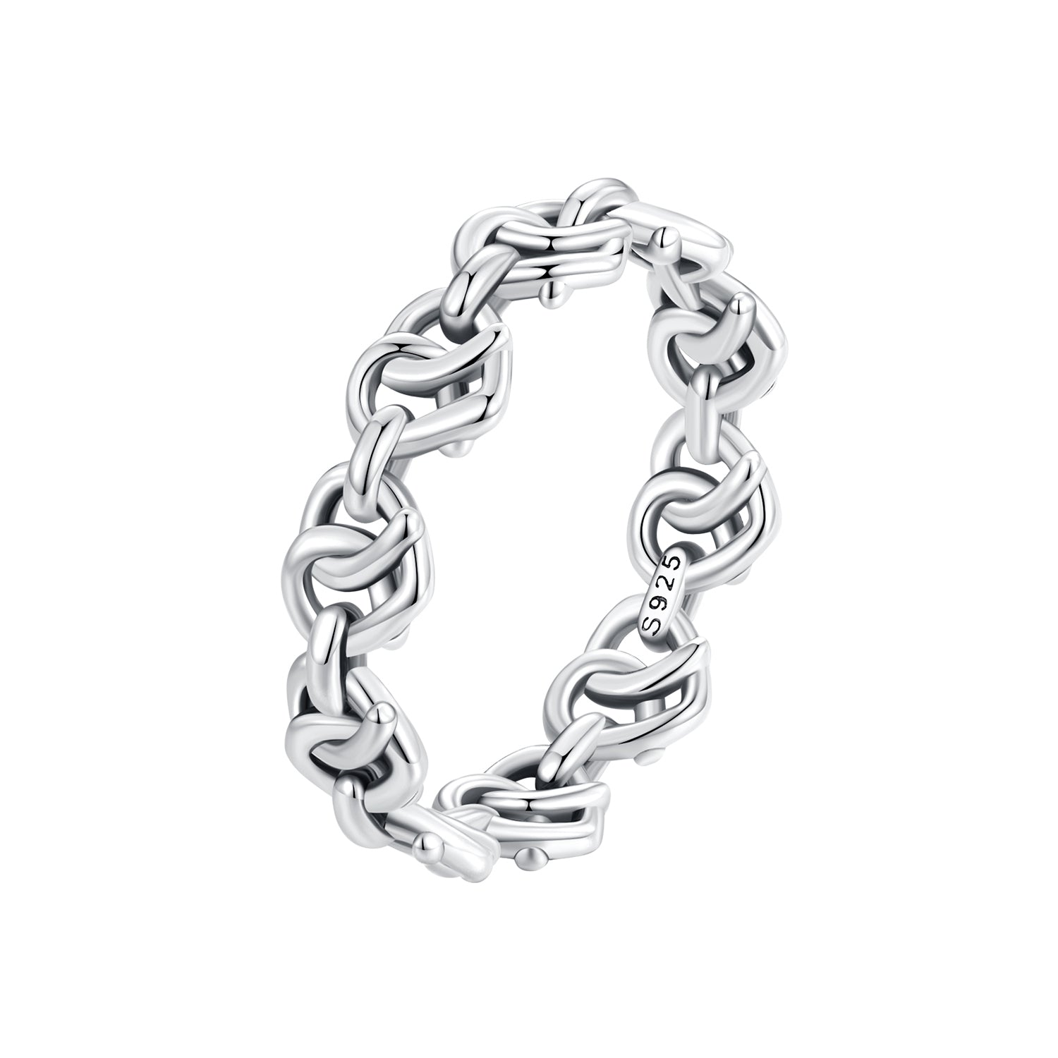 925 Sterling Silver Oxidized Ring - Size 6 for Women  DestGlow