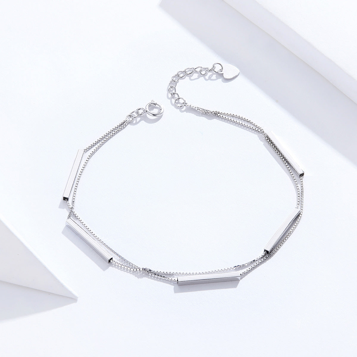 925 Sterling Silver Bracelet 20cm for Women  DestGlow