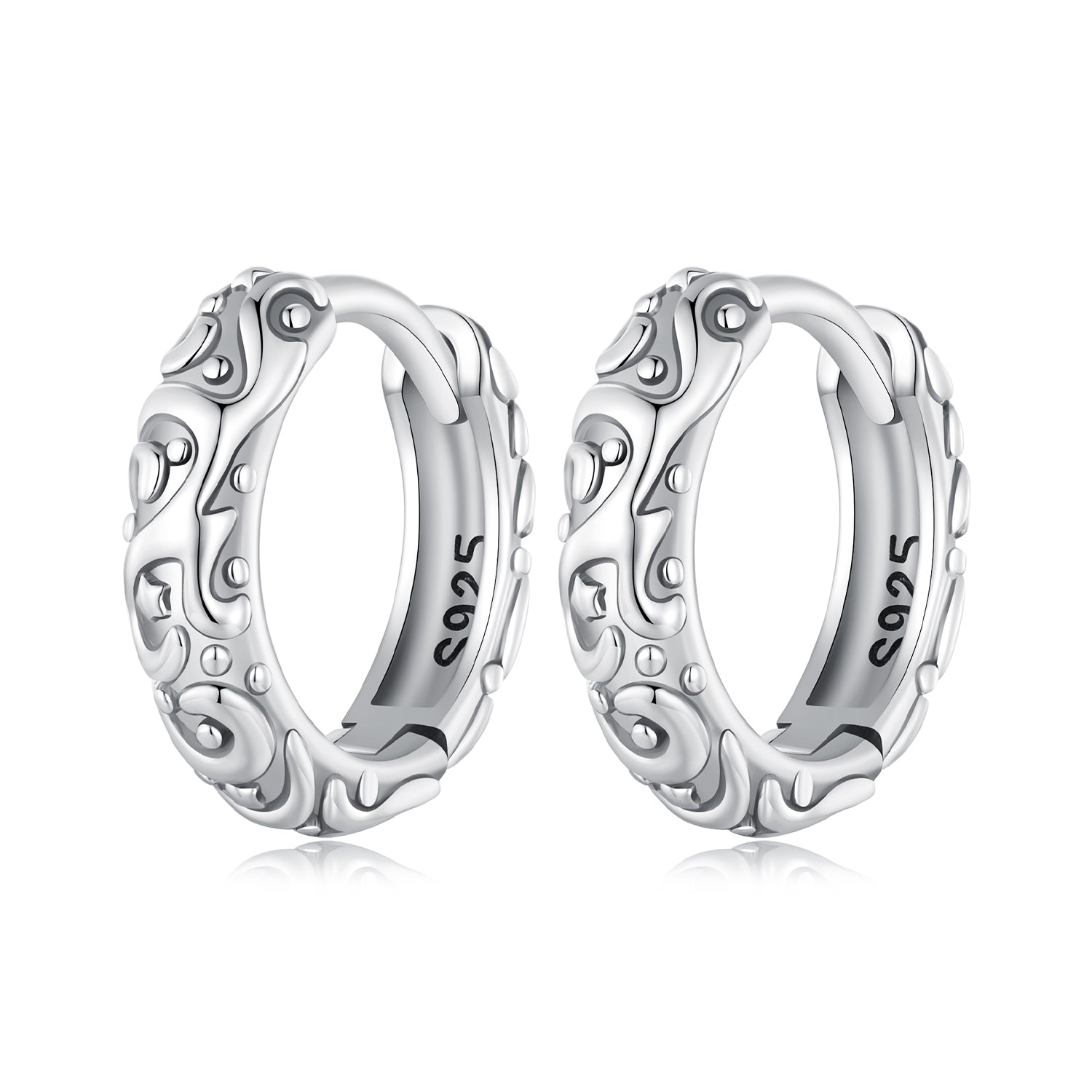 925 Sterling Silver Oxidized Earrings for Women  DestGlow