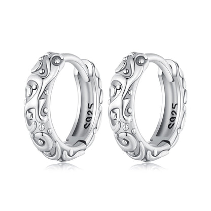 925 Sterling Silver Oxidized Earrings for Women  DestGlow