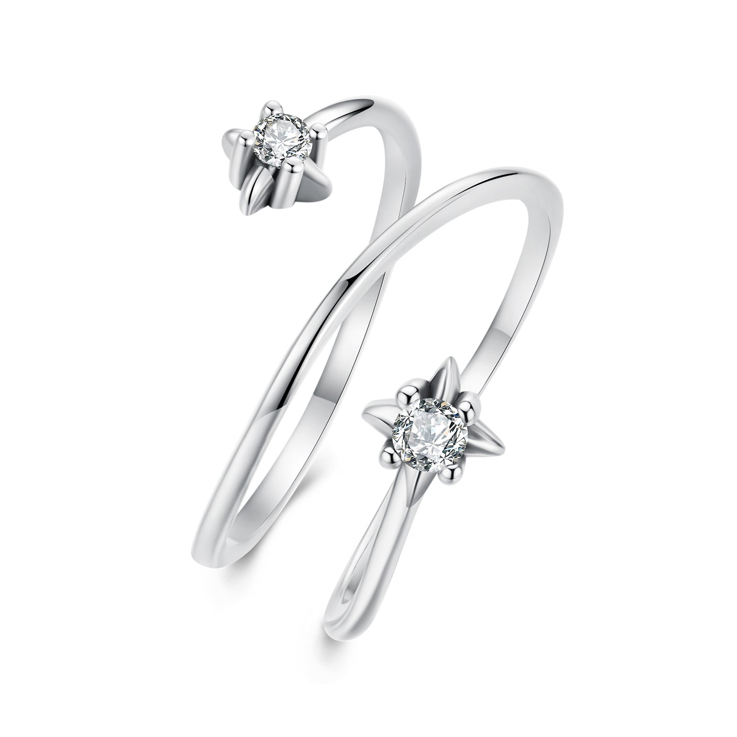 925 Sterling Silver Pavé Setting CZ Oxidized Ring for Women  DestGlow