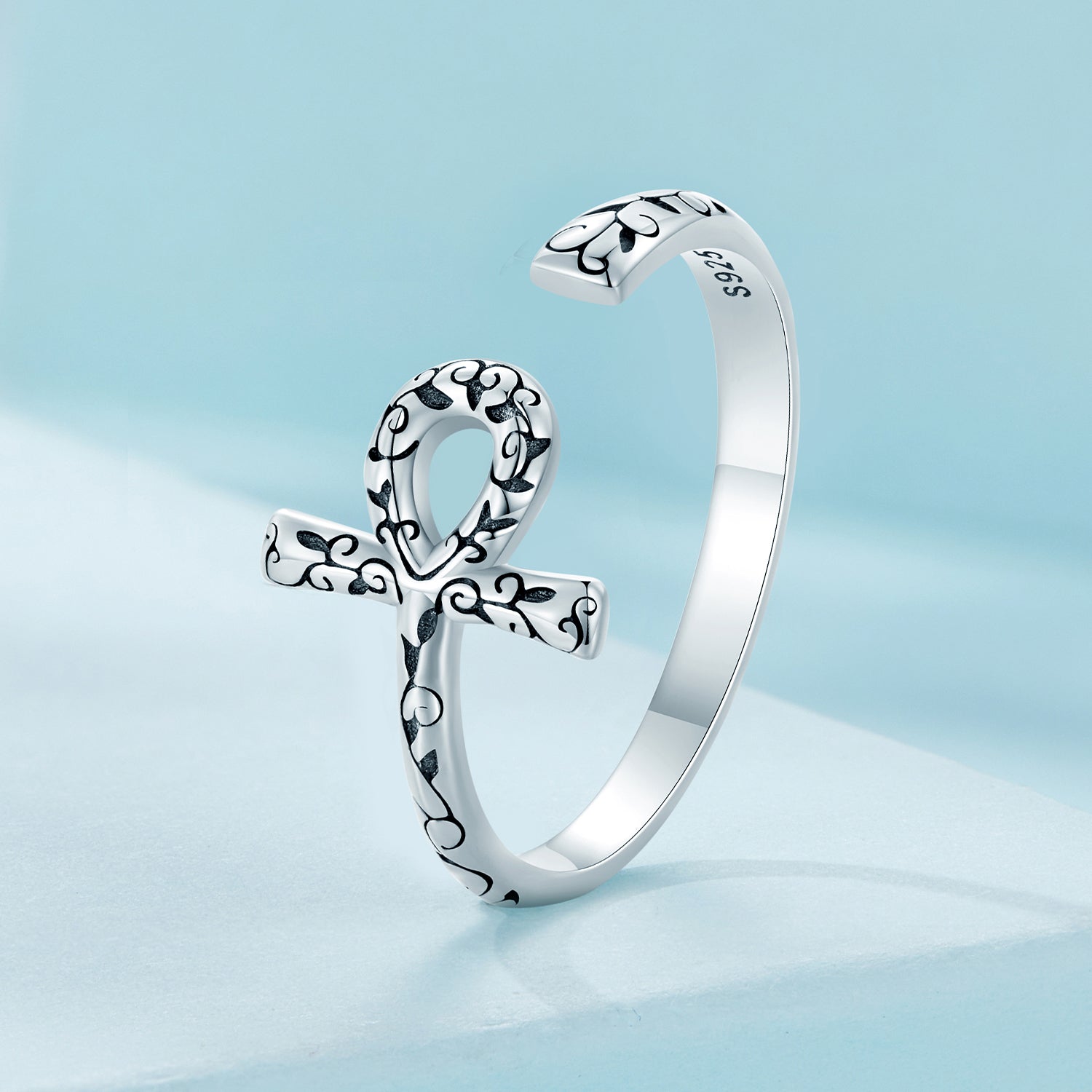 925 Sterling Silver Oxidized 2.2mm Ring for Women  DestGlow