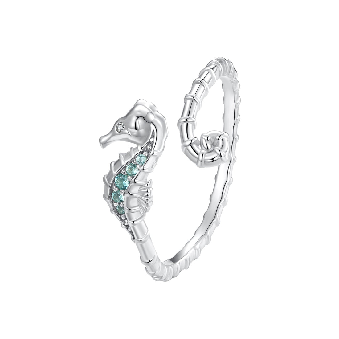 925 Sterling Silver White Gold Plated Pavé Setting CZ 1.3mm Ring for Women  DestGlow