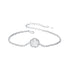 925 Sterling Silver Bracelet 150mm with CZ and Resin  DestGlow