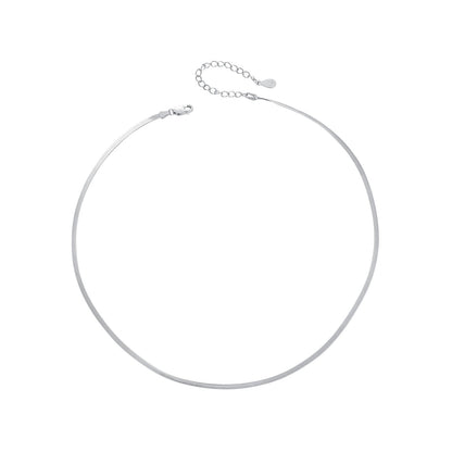 925 Sterling Silver Necklaces for Women - Length 400mm  DestGlow