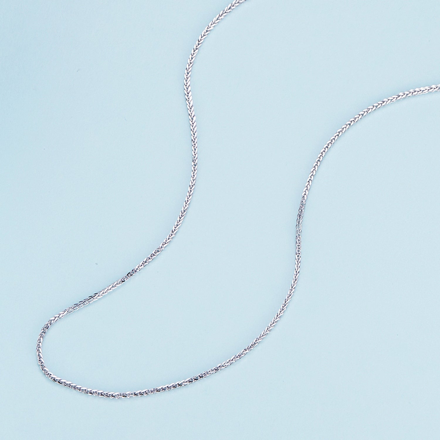 925 Sterling Silver Platinum Plated 45cm Chain Length Necklace for Women  DestGlow