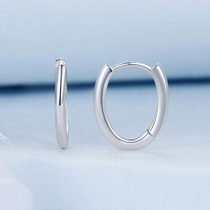 925 Sterling Silver Earrings - 14x2mm with Oxidized Finish for Women  DestGlow