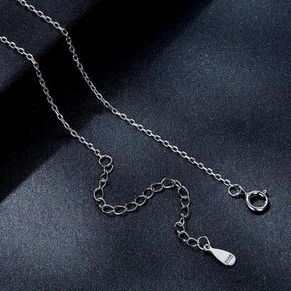 925 Sterling Silver 0.65 Carat Moissanite Necklace for Women  DestGlow