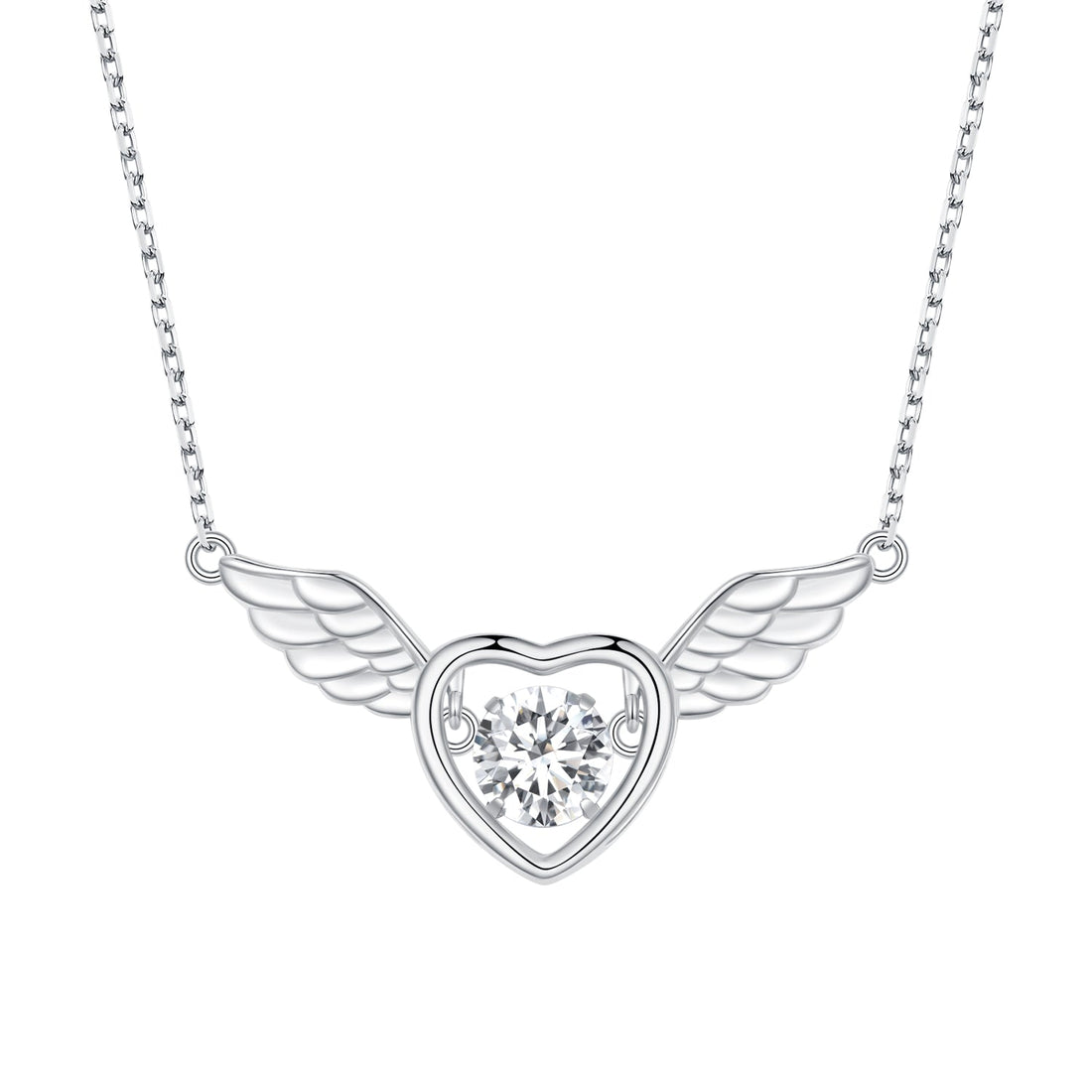 925 Sterling Silver Adjustable Necklace with Zircon and CZ for Women  DestGlow
