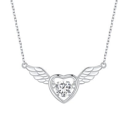 925 Sterling Silver Adjustable Necklace with Zircon and CZ for Women  DestGlow