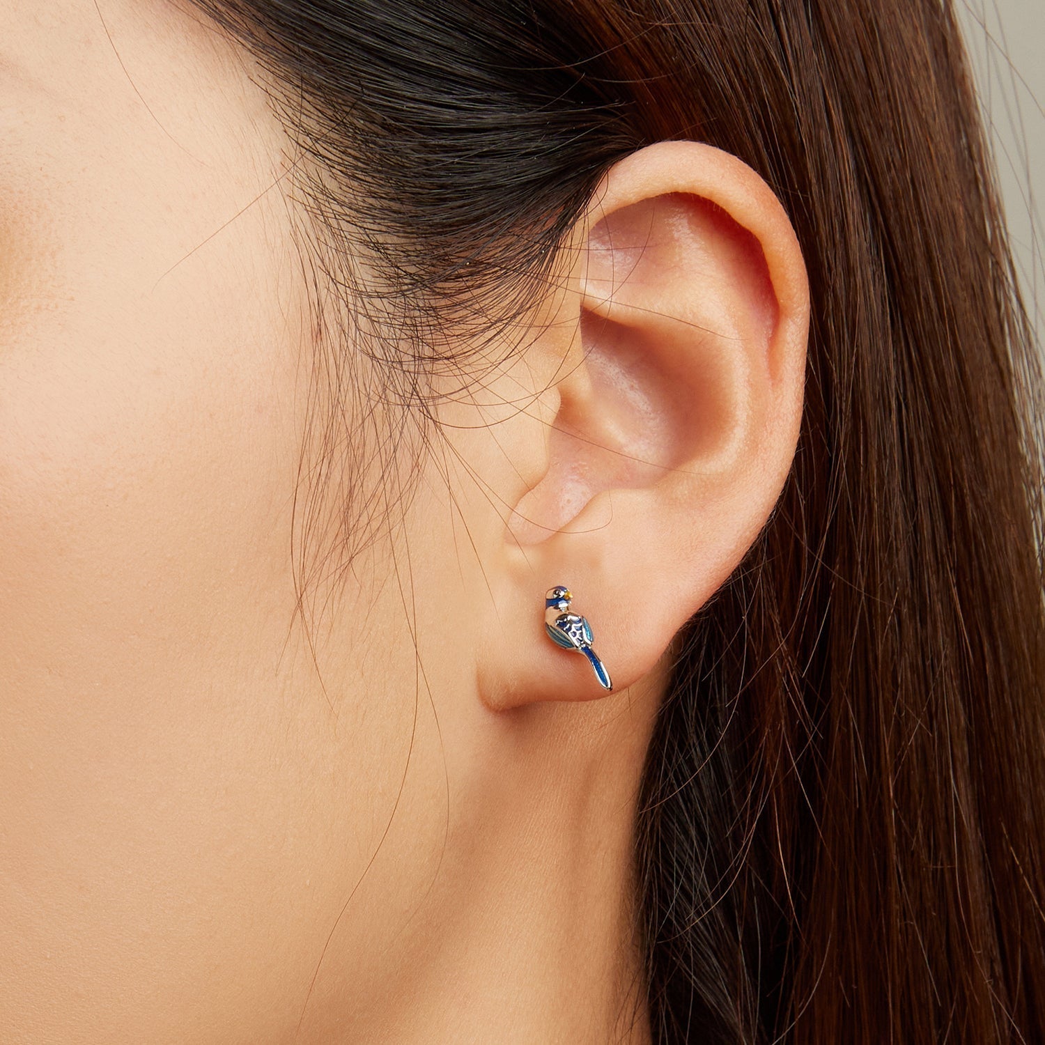 925 Sterling Silver Enamel Pavé CZ Earrings for Women  DestGlow