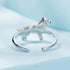 925 Sterling Silver Dog Ring 1.7mm for Women  DestGlow