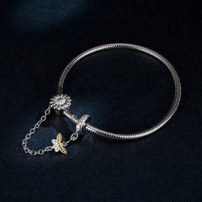 925 Sterling Silver Adjustable Length 17cm Bracelet for Women  DestGlow