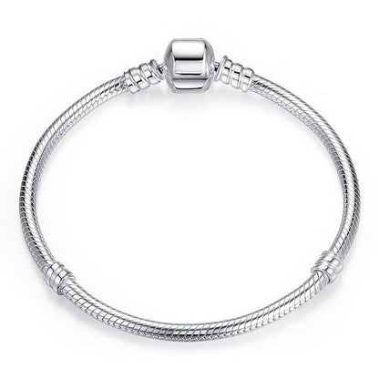 925 Sterling Silver 17cm Bracelet for Women  DestGlow