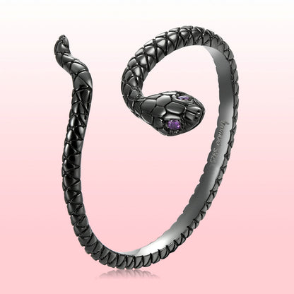 S925 Sterling Silver Black Gold Plated Pavé Setting CZ Ring  DestGlow