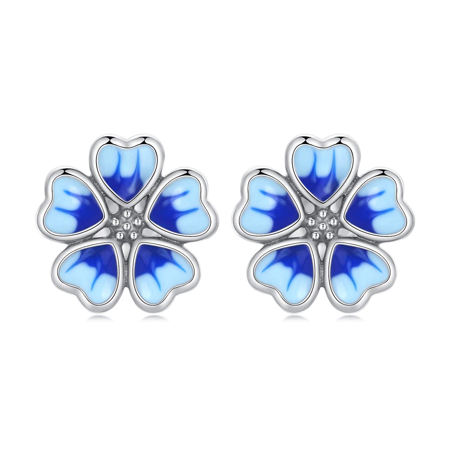 925 Sterling Silver Enamel Earrings for Women  DestGlow