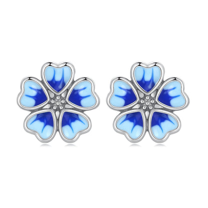 925 Sterling Silver Enamel Earrings for Women  DestGlow
