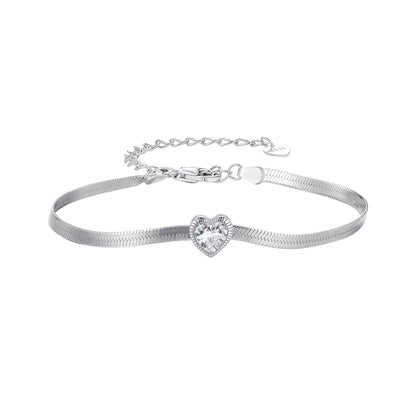 925 Sterling Silver Pavé CZ Bracelet for Women  DestGlow