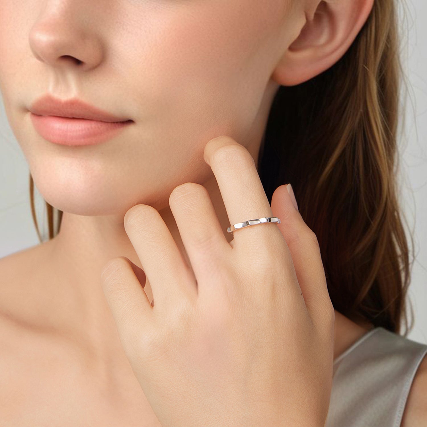 925 Sterling Silver Pavé Set CZ Ring Size 6.0  DestGlow