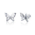 925 Sterling Silver Earrings in Oxidized Finish; 1.0*1.4cm Size for Women  DestGlow