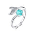 925 Sterling Silver Rings 0.9x0.7cm for Women by Bids.com